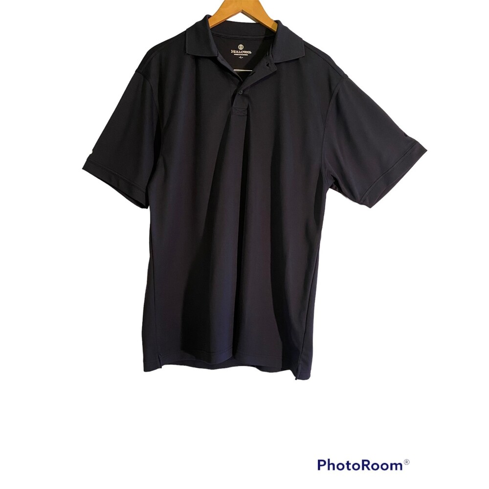 Holloway Men's Polo Size L Navy NWOT